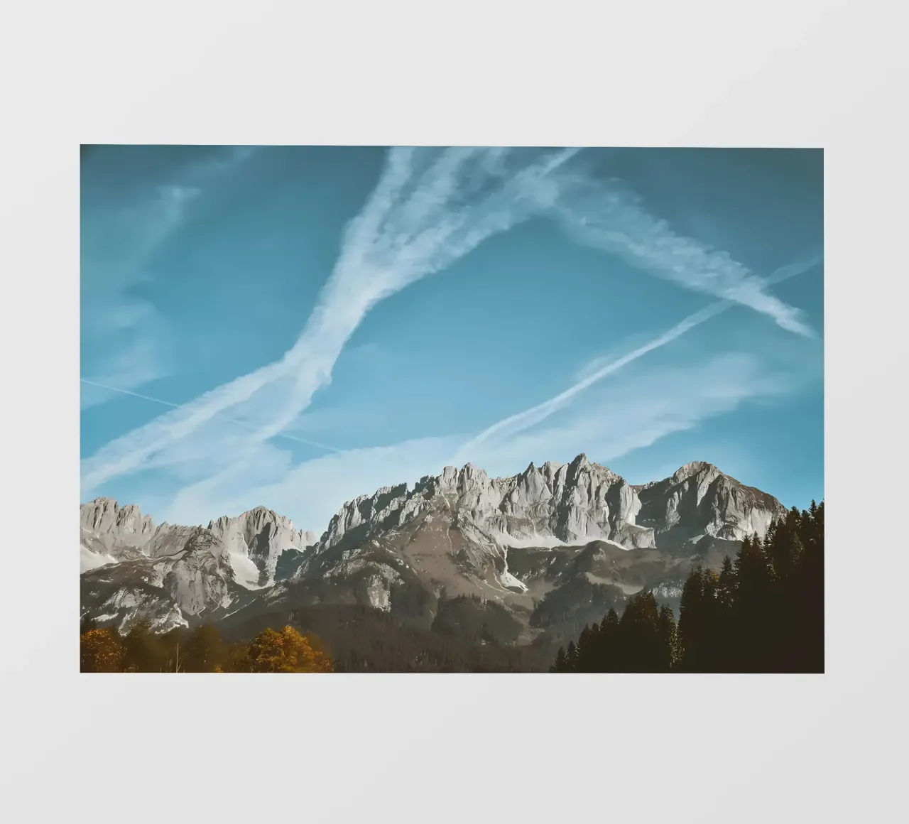 CLICCA SU VISTA MONTAGNA telo in pvc da Matthew Katz
