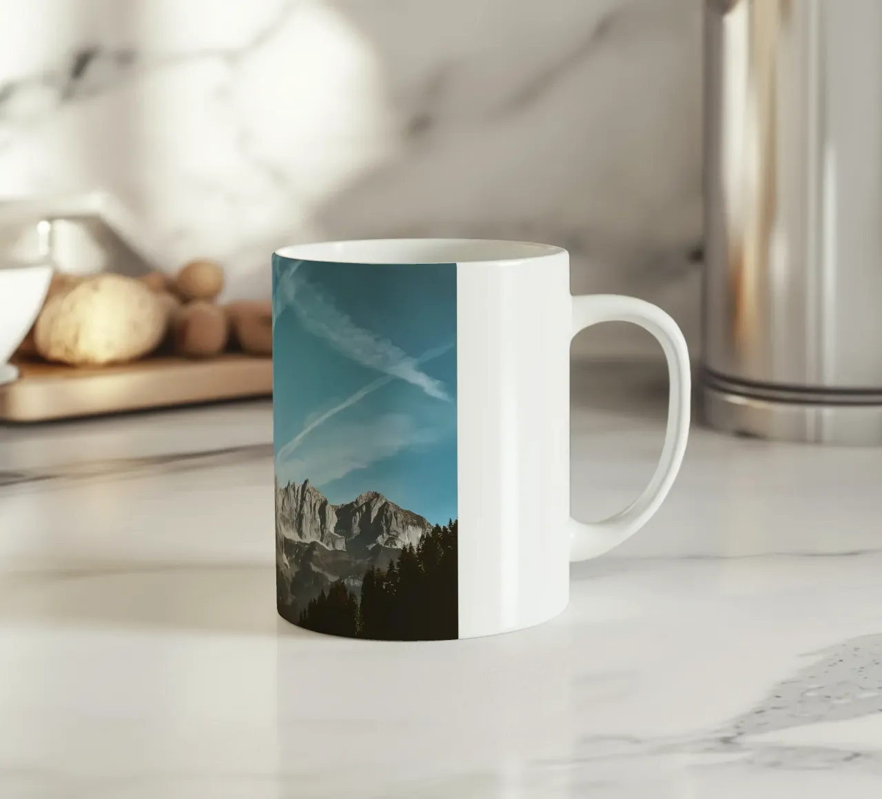 CLICK MOUNTAIN VIEW ceramic mug by Matthew Katz