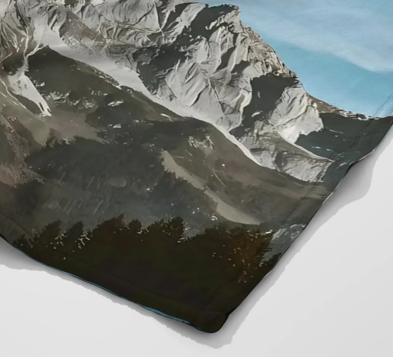 CLICK MOUNTAIN VIEW fleece blanket by Matthew Katz