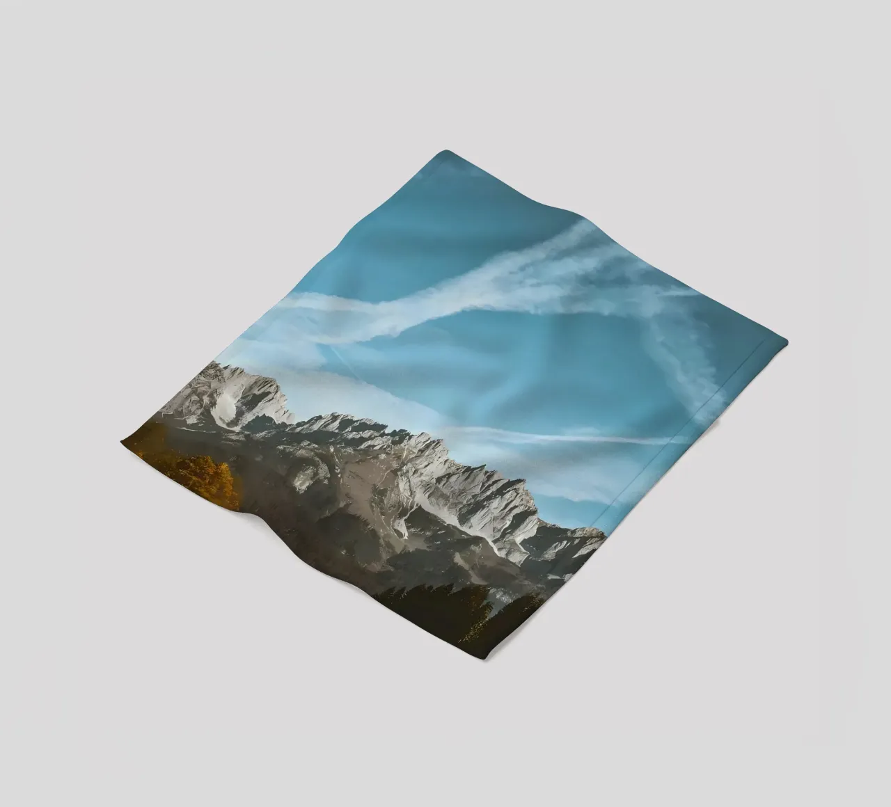 CLICK MOUNTAIN VIEW fleece blanket by Matthew Katz