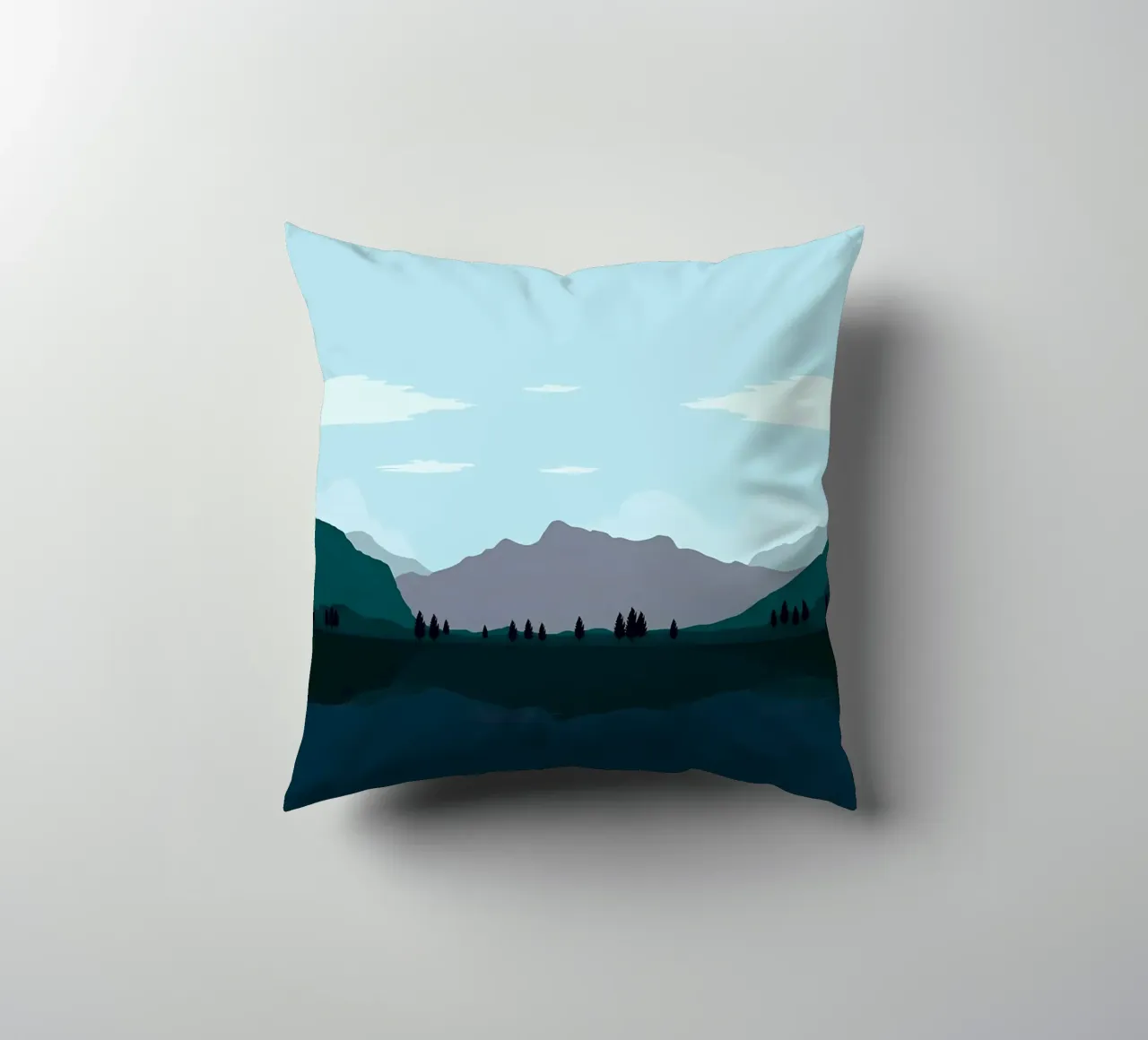Scenario Flat Design cuscino da Bartosz Powalka
