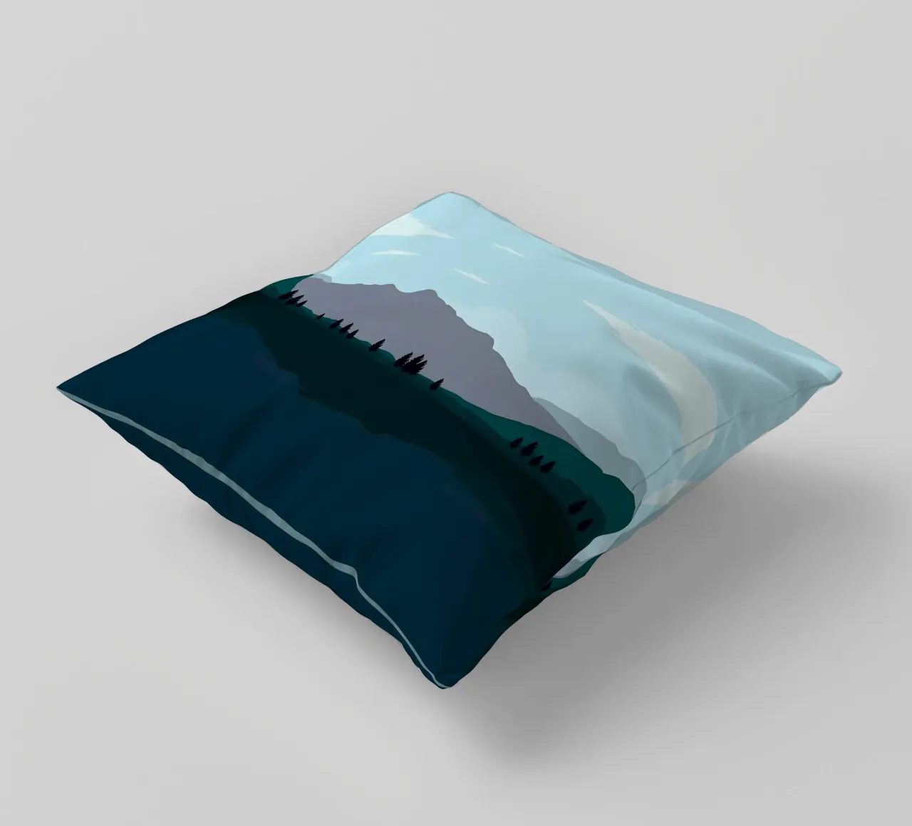 Scenario Flat Design cuscino da Bartosz Powalka