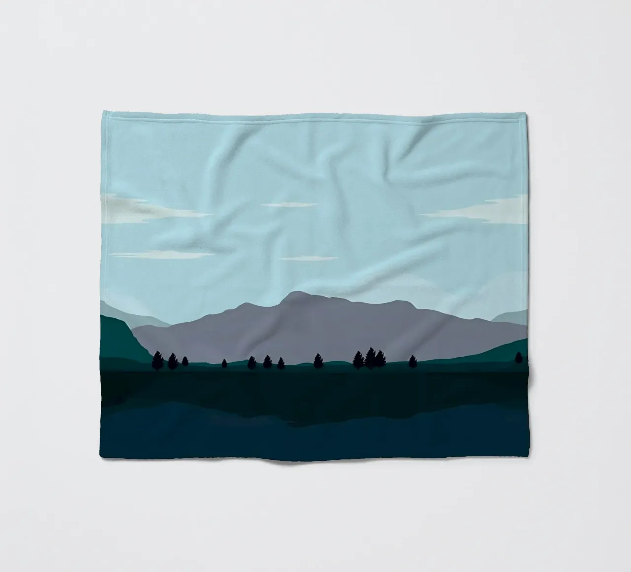 Scenario Flat Design coperta in pile da Bartosz Powalka
