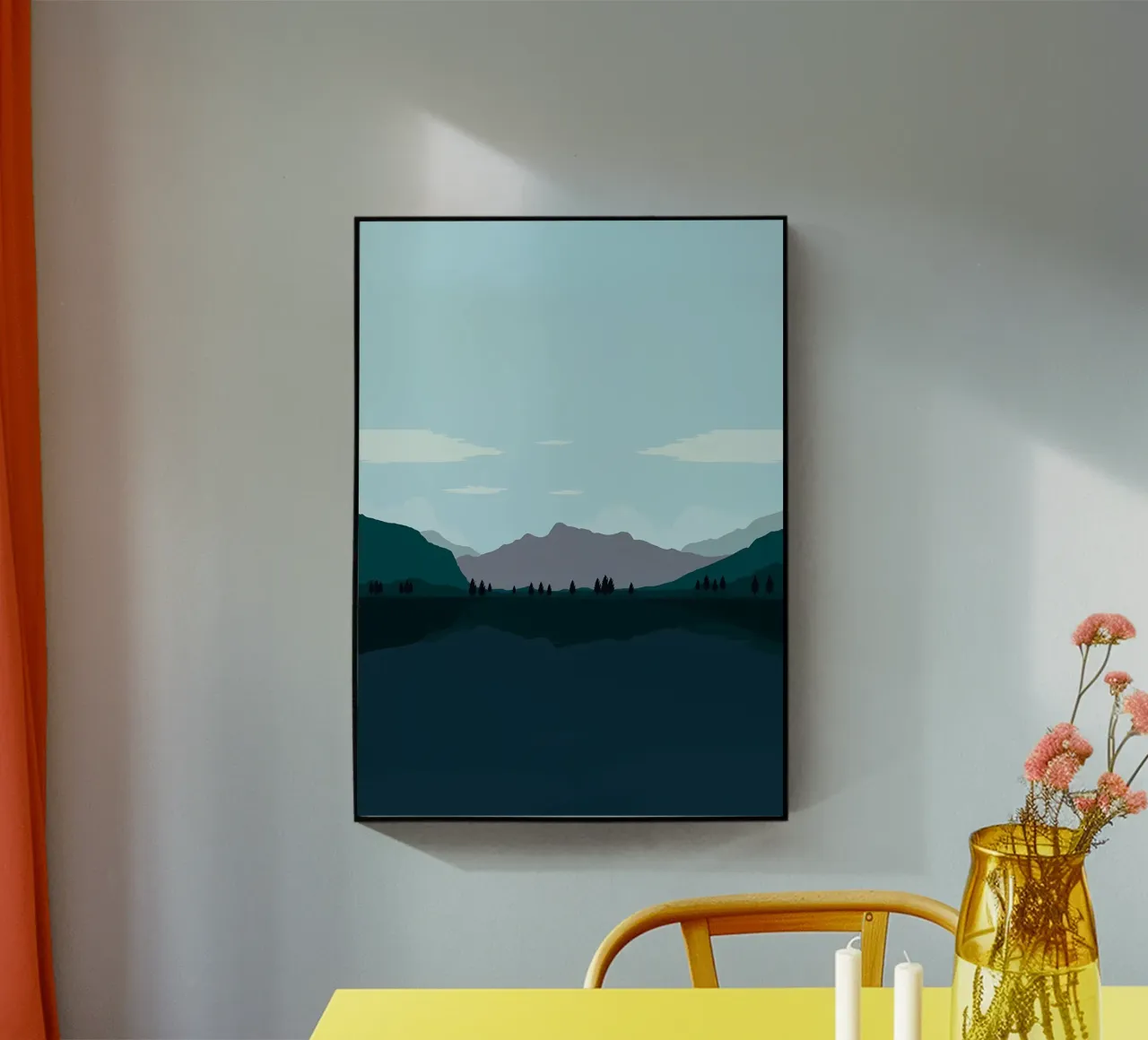 Scenario Flat Design plexiglass da Bartosz Powalka