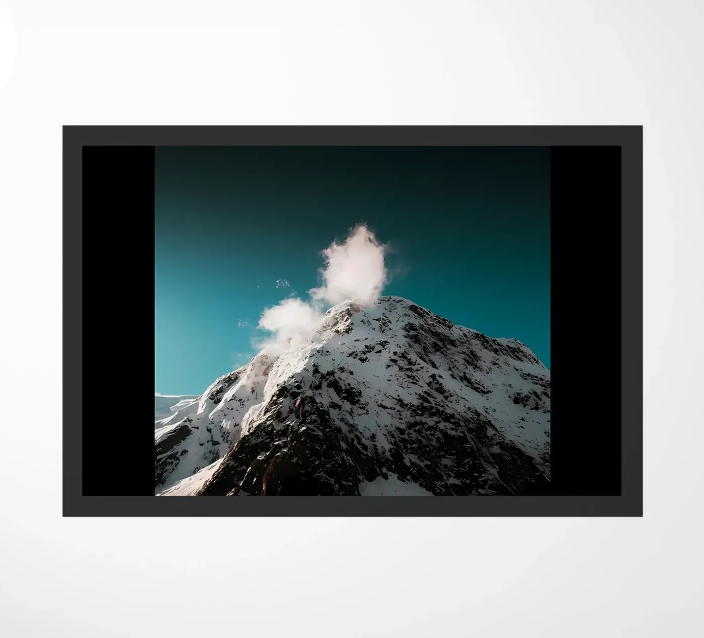 Bergrots deurmat van Matthew Katz