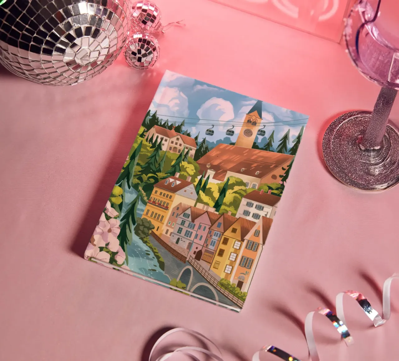 Spring Picnic Bliss notebook by Nebula Verse