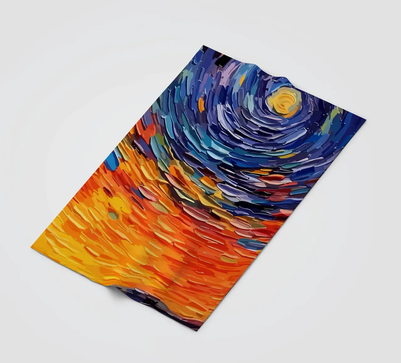 Peinture psychédélique plaid polaire de Adrian Patel