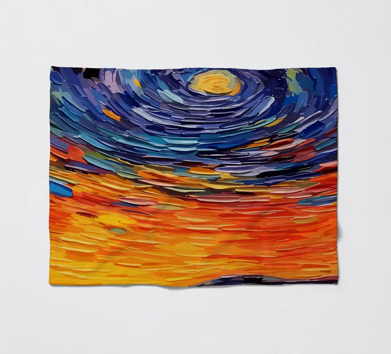 Peinture psychédélique plaid polaire de Adrian Patel