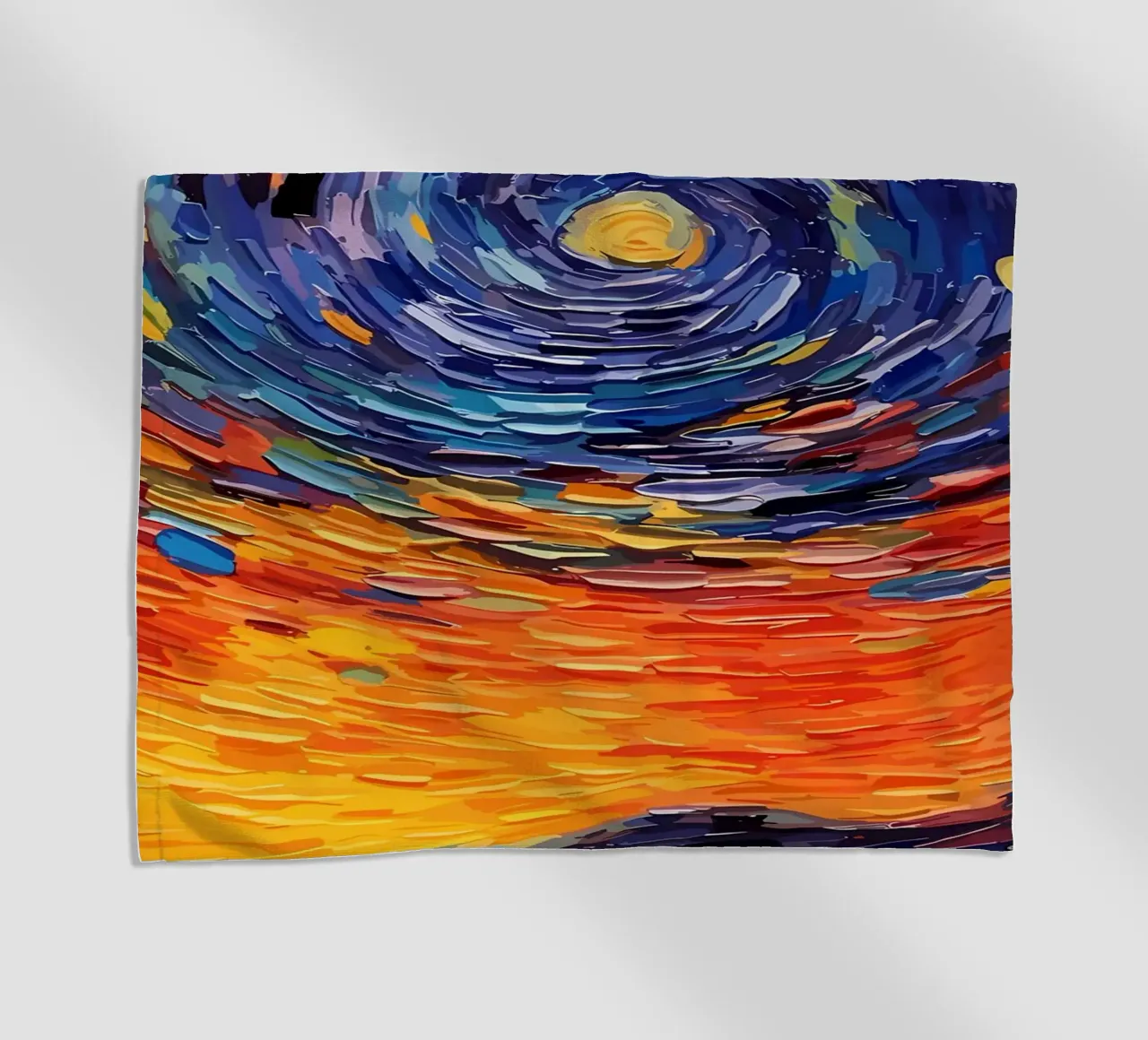 Psychedelische Malerei Strandtuch von Adrian Patel