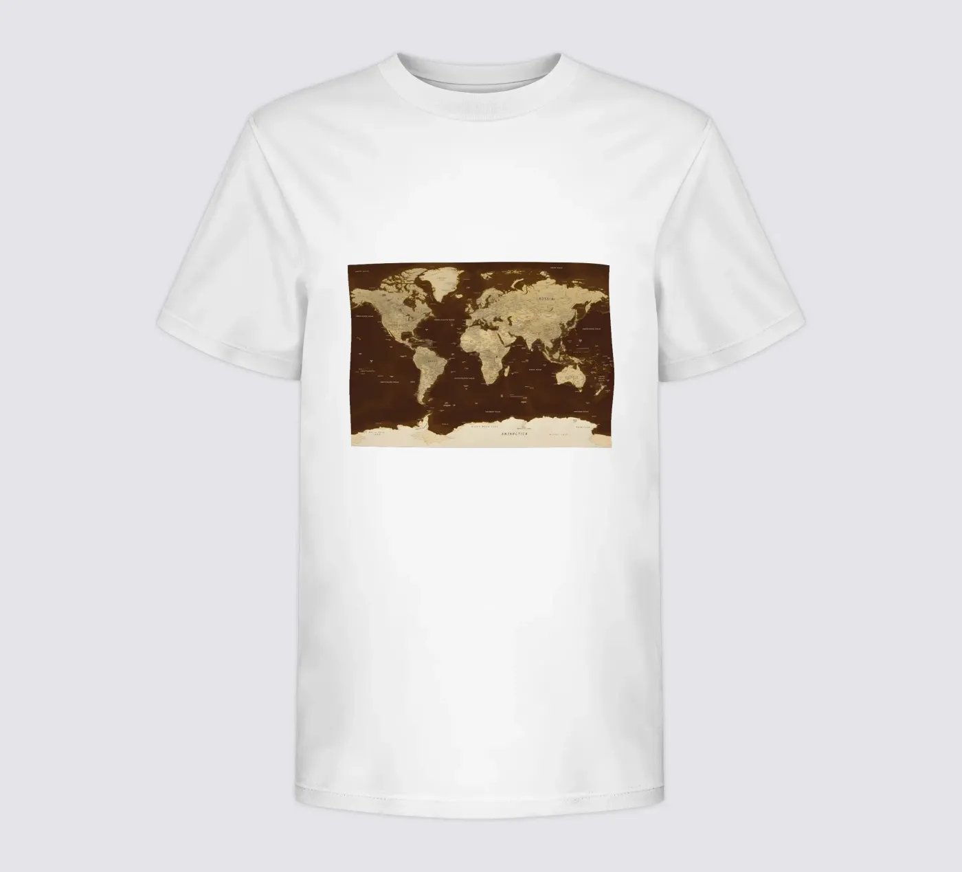 World map Kinder T-Shirt von Aiden Garcia