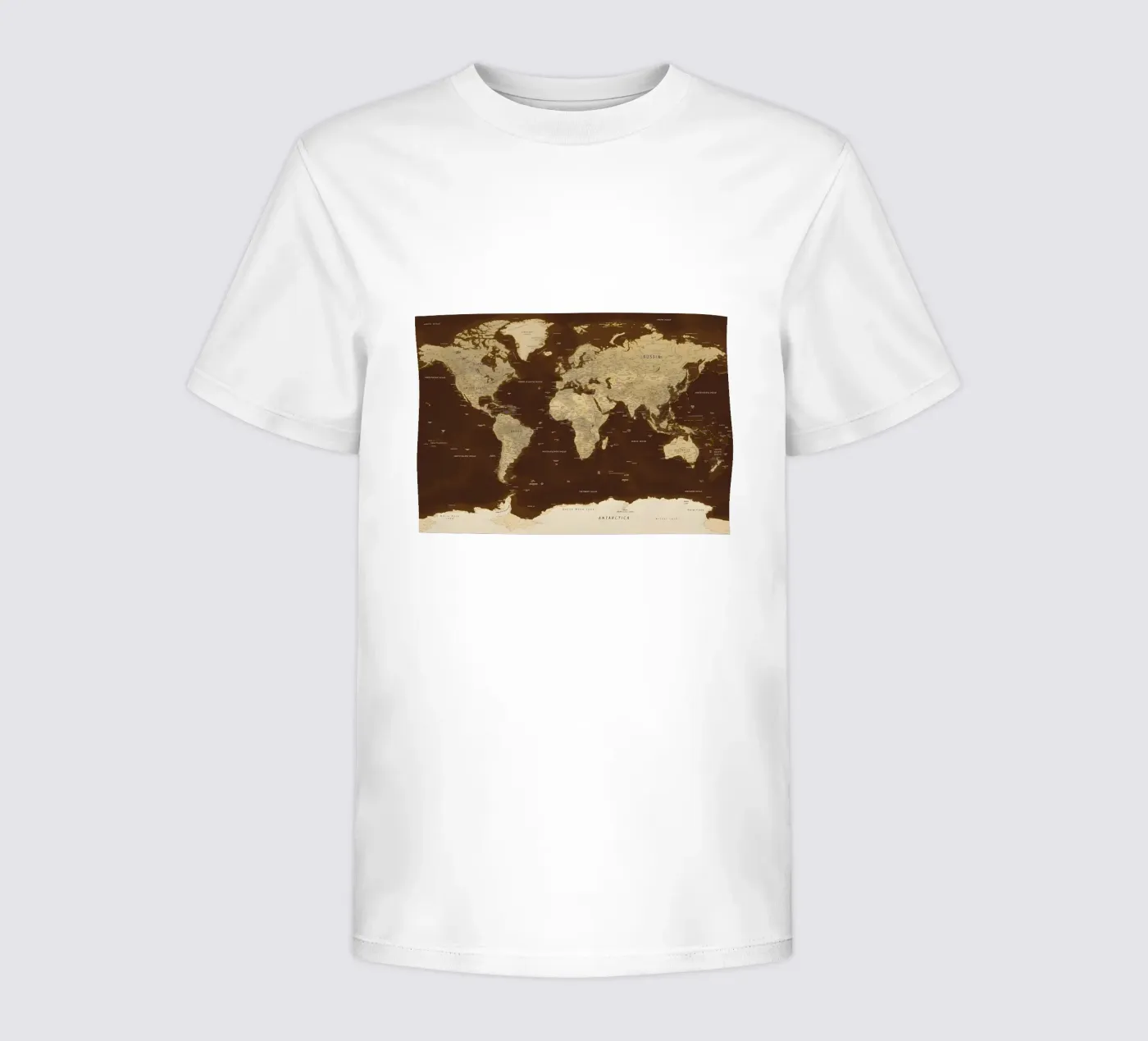 World map Kinder T-Shirt von Aiden Garcia