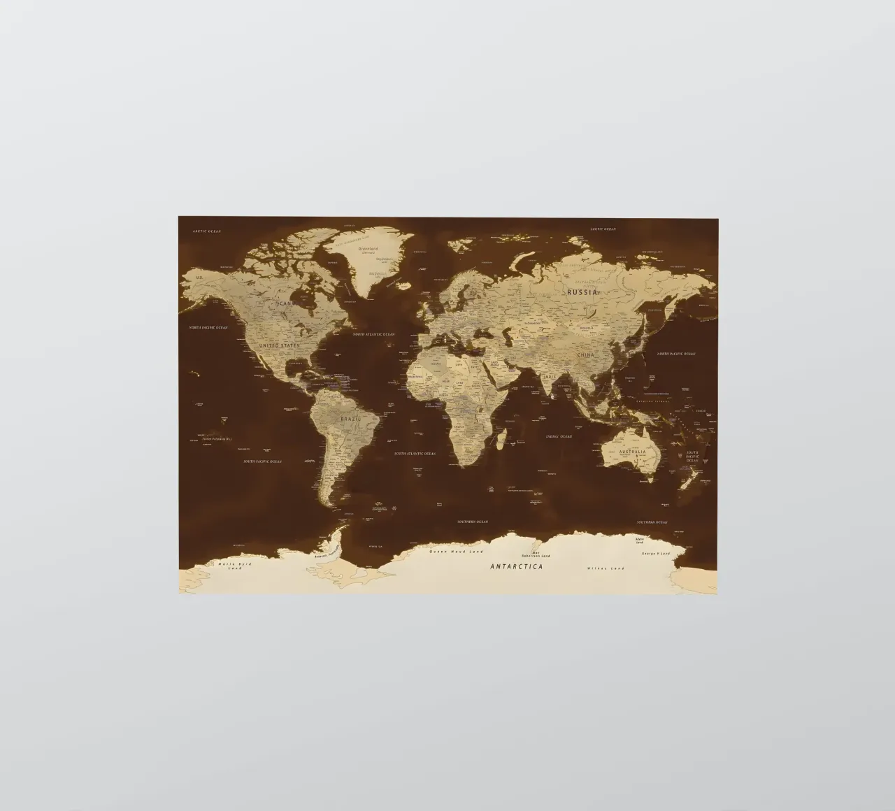 World map sticker by Aiden Garcia