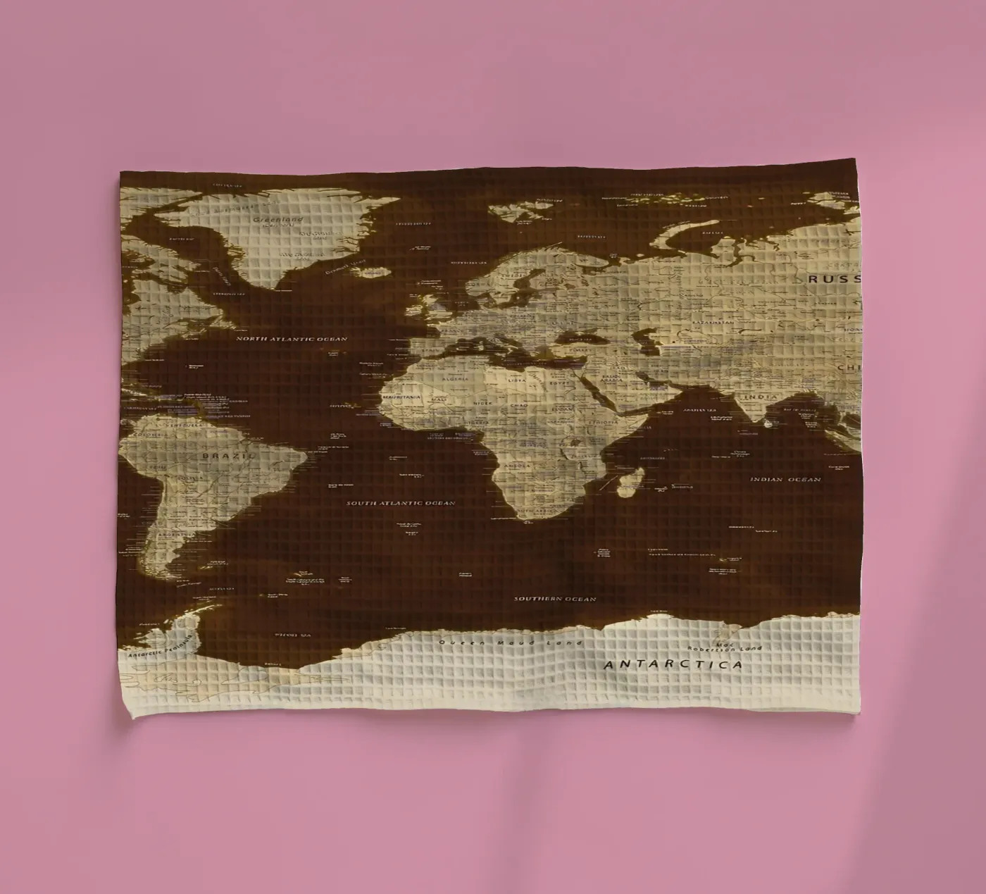World map Geschirrtuch von Aiden Garcia