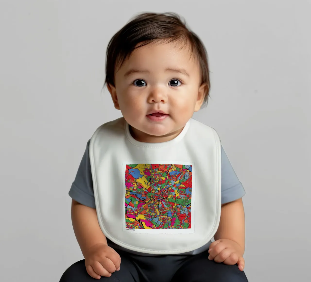 Manchester bavaglino da The Cartography Collection