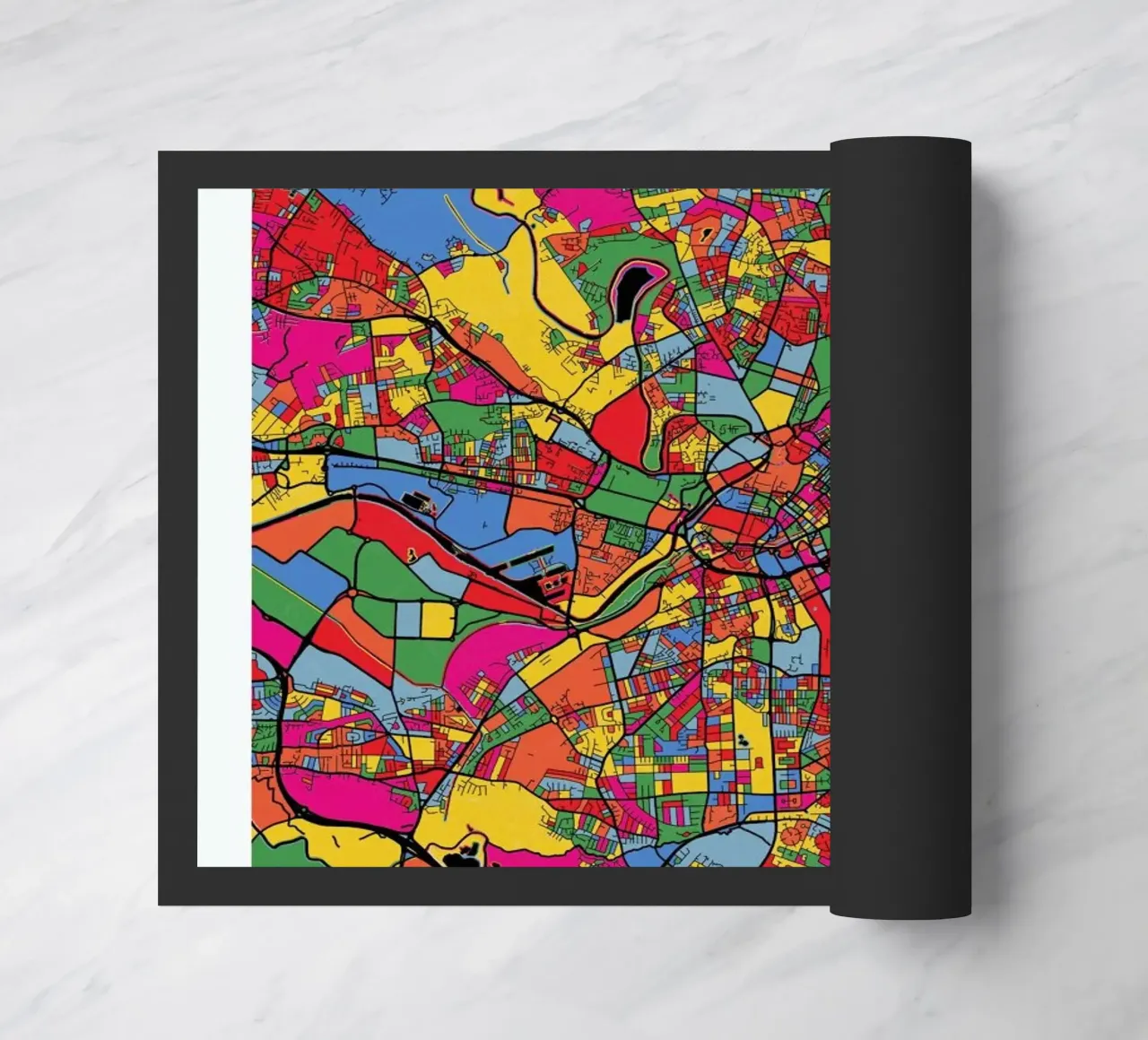 Manchester zerbino da The Cartography Collection