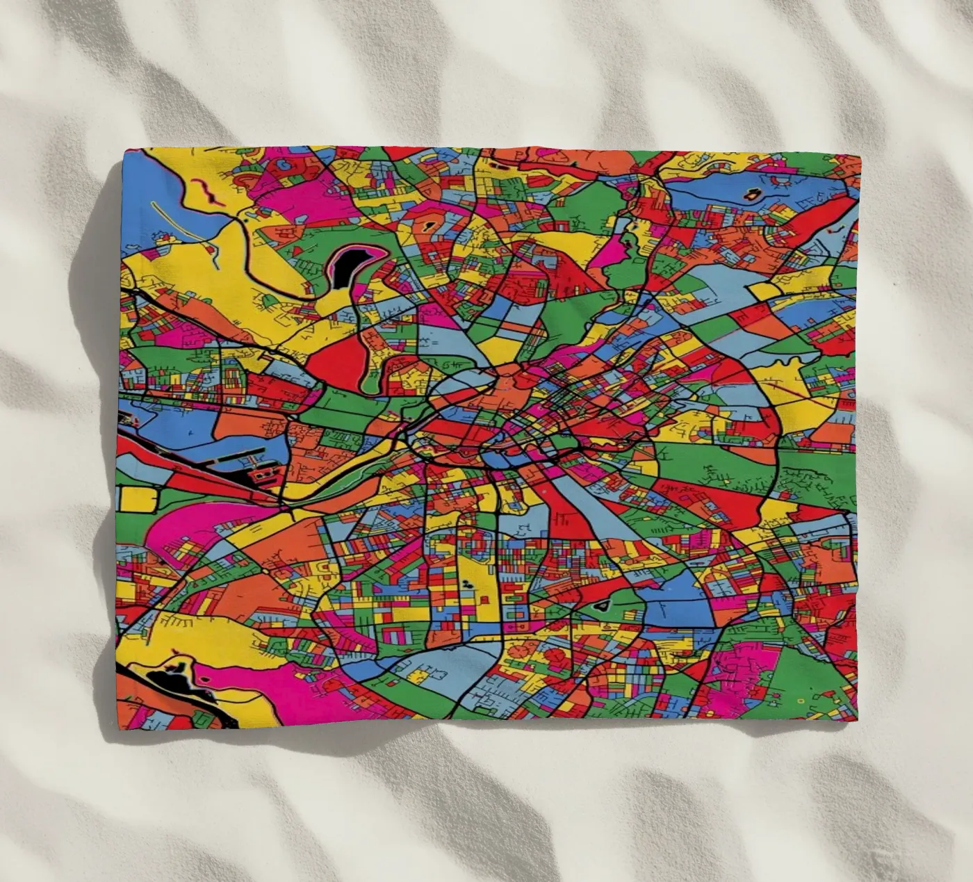 Manchester telo mare da The Cartography Collection