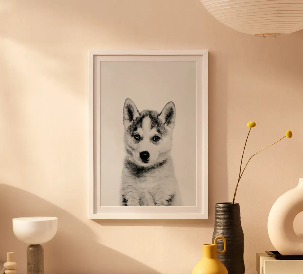 Husky Classic poster da Paws & Claws