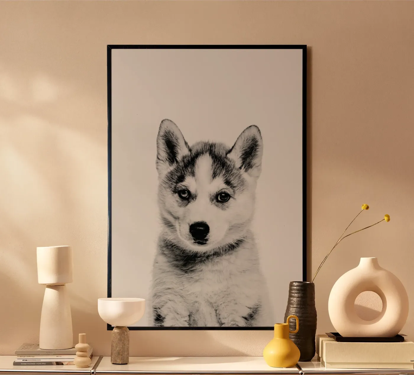 Husky Classic poster da Paws & Claws