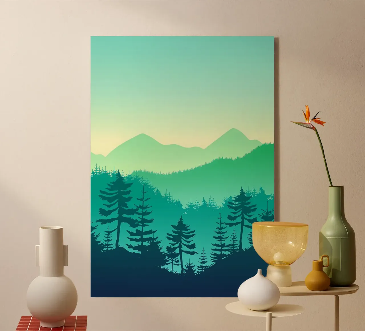 Foresta verde plexiglass da Bartosz Powalka