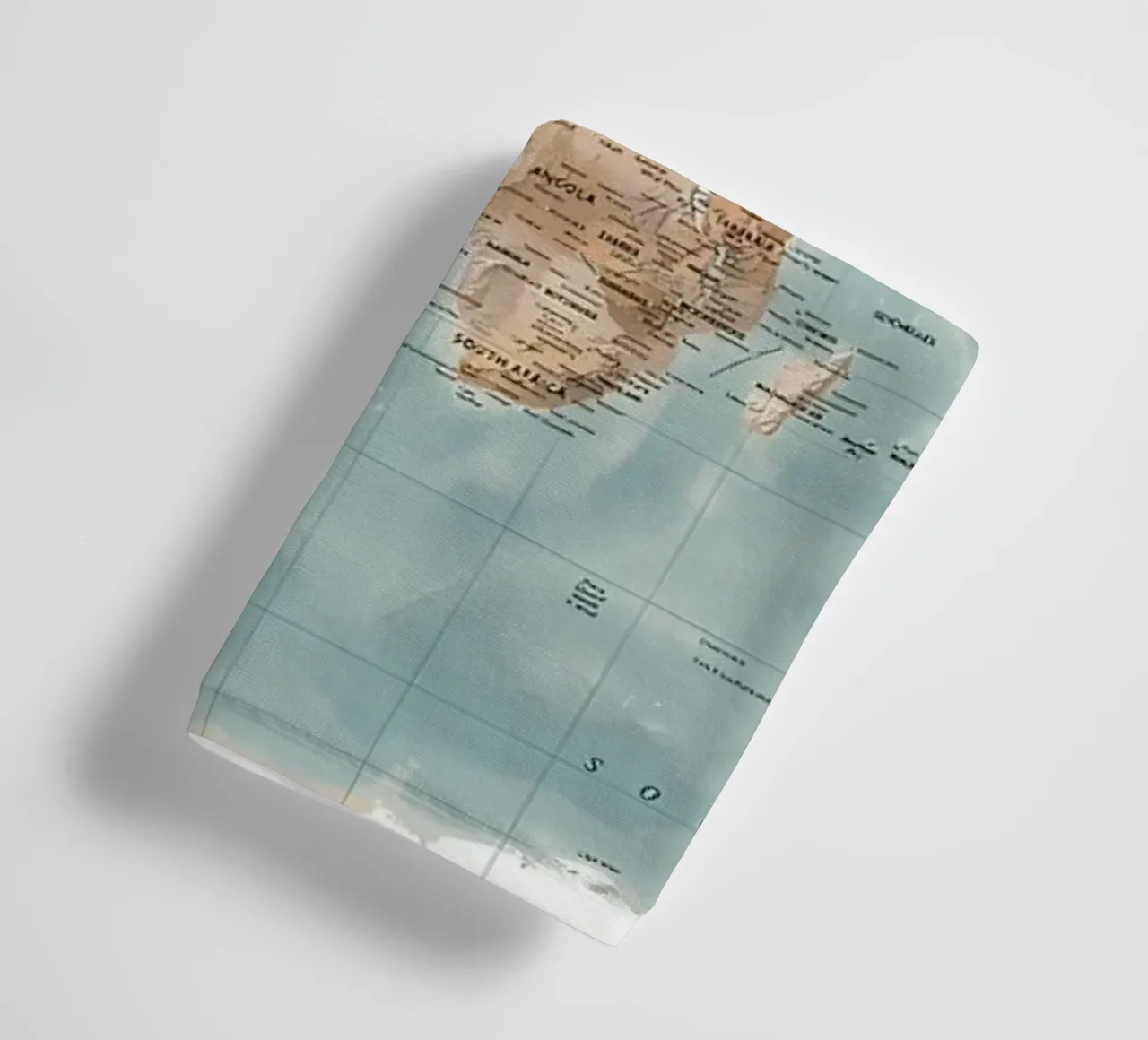 World map towel by Aiden Garcia