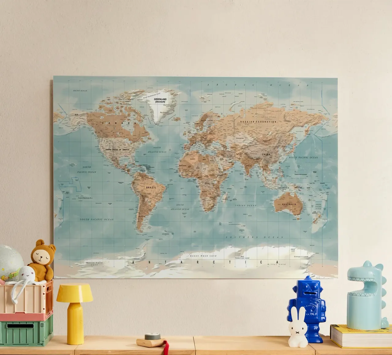 World map forex plate by Aiden Garcia