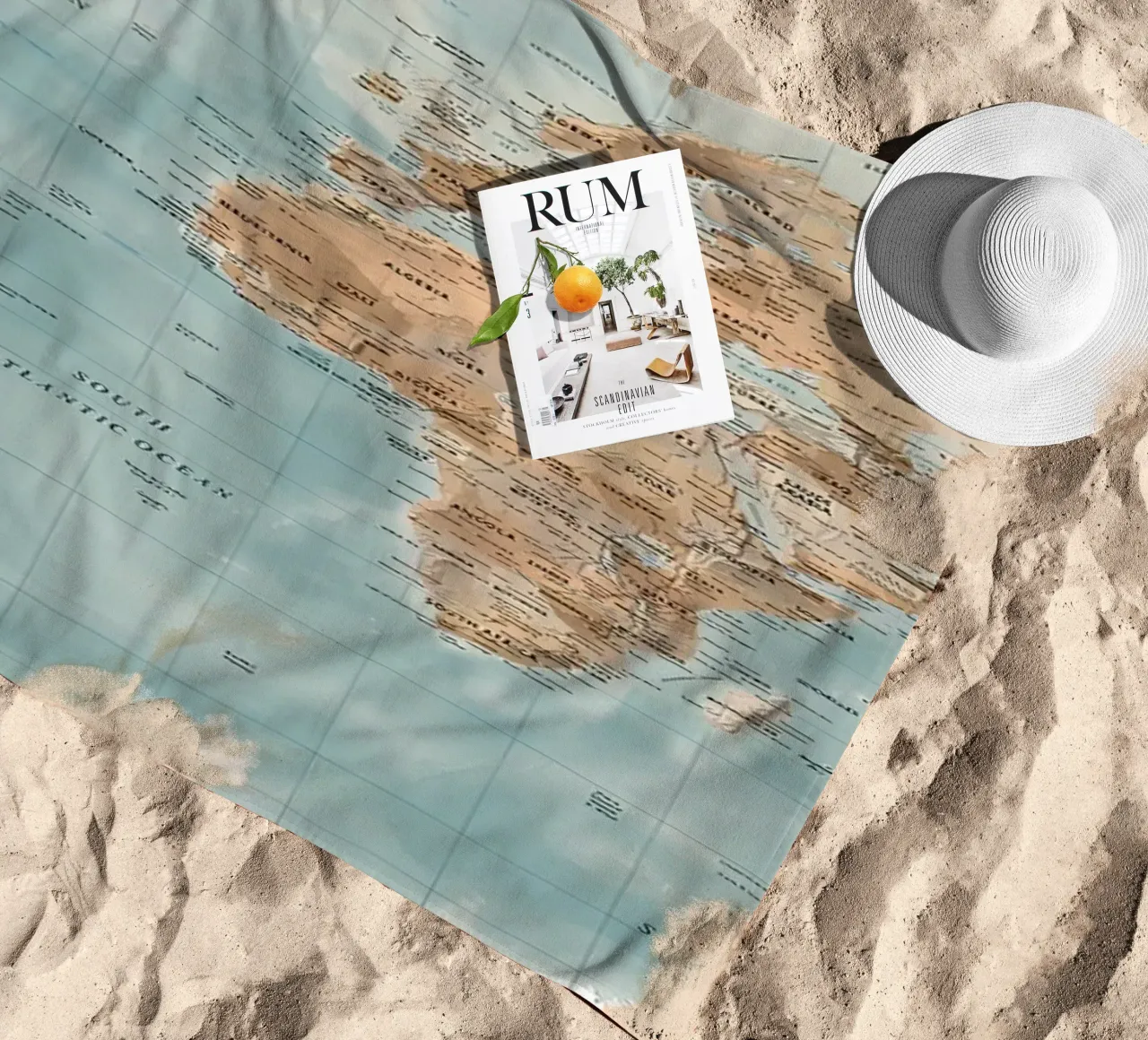 World map telo mare da Aiden Garcia