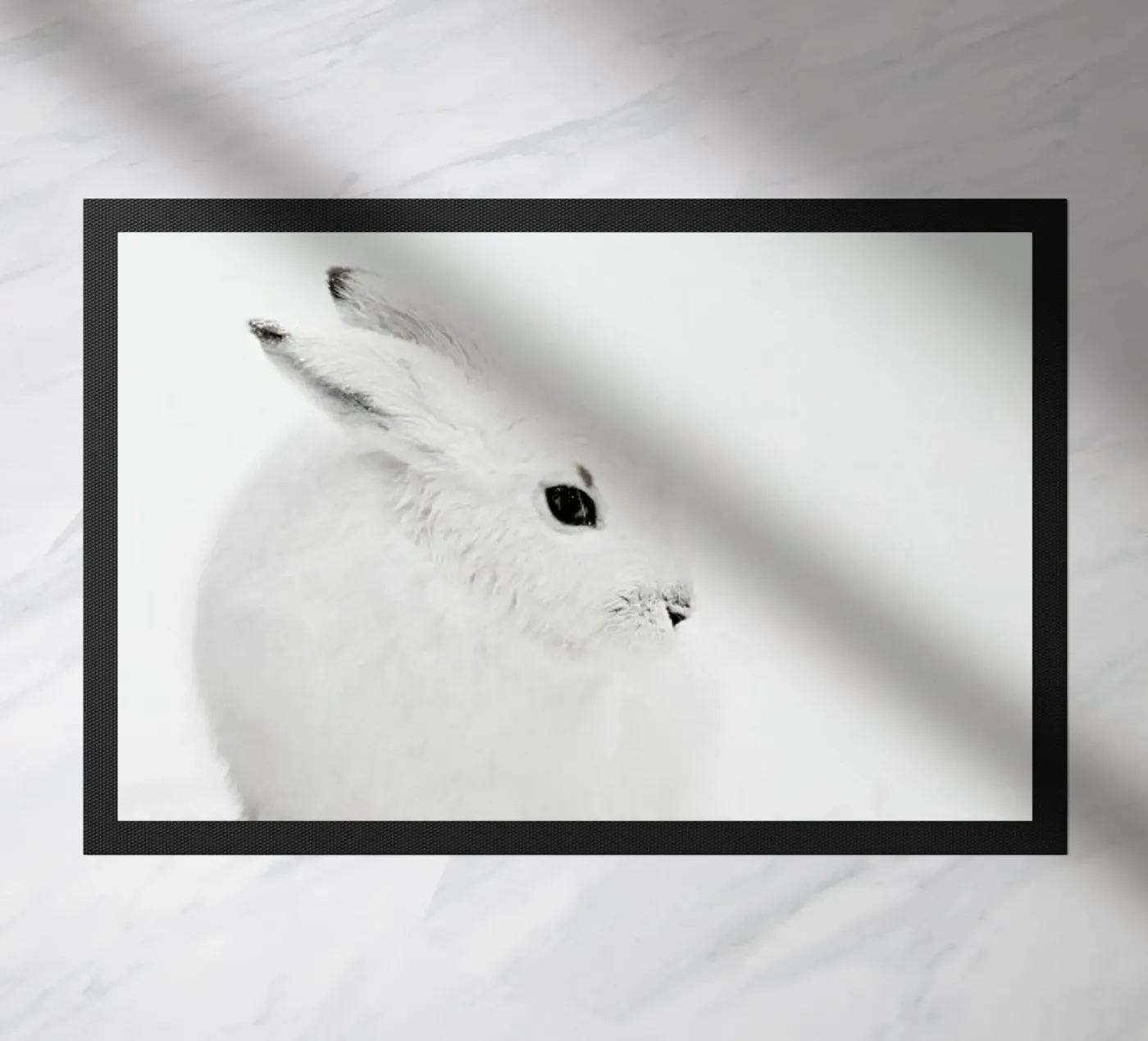 Arctic Hare deurmat van Monika Strigel