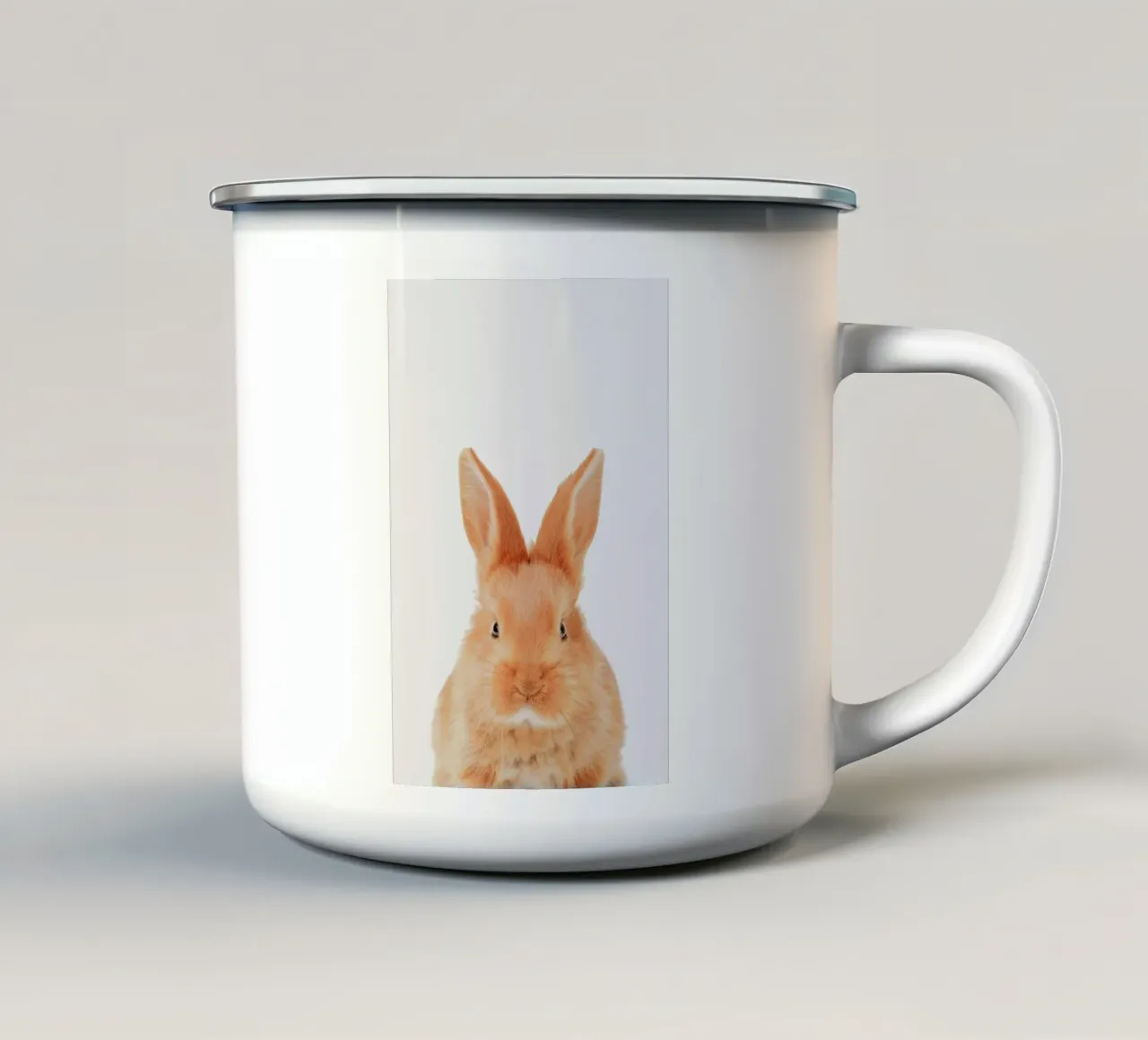 Bunny tazza in smalto da Paws & Claws