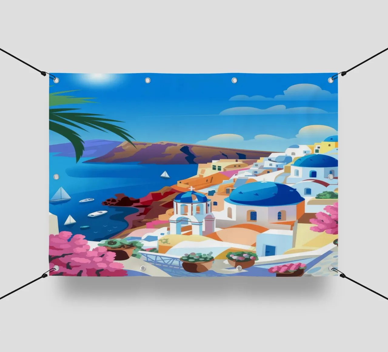Mediterranean Dreamscape pvc cover by Nebula Verse