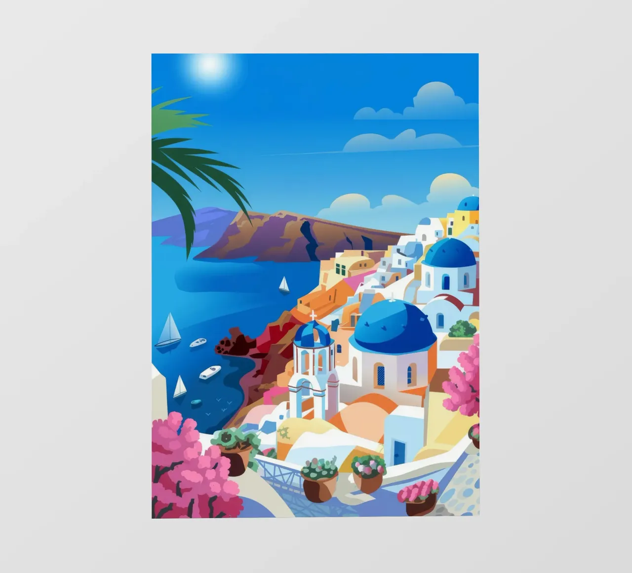 Mediterranean Dreamscape pvc cover by Nebula Verse