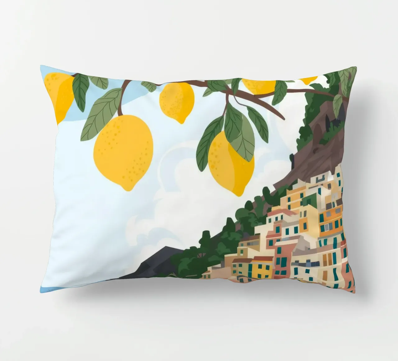 Lemon Grove Haven cuscino da Nebula Verse