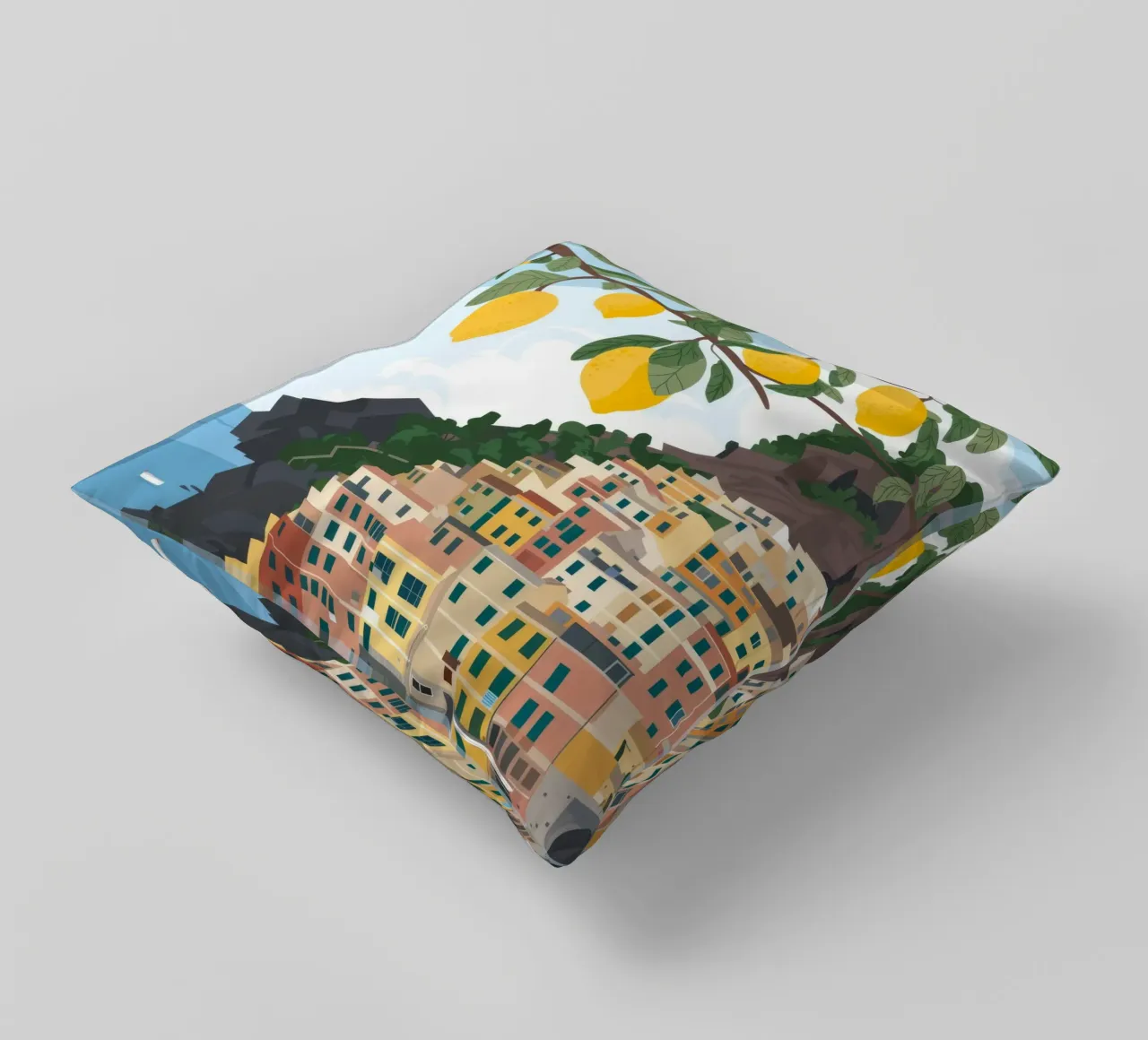 Lemon Grove Haven cuscino da Nebula Verse