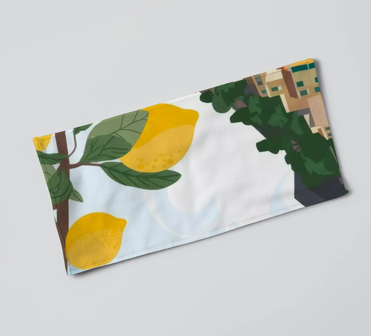 Lemon Grove Haven asciugamano da bagno da Nebula Verse