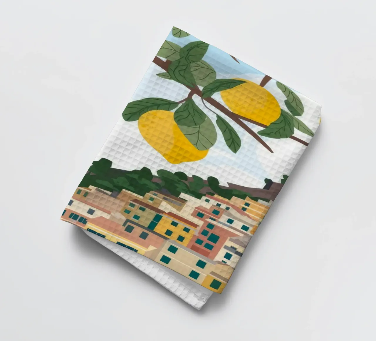 Lemon Grove Haven canovaccio da cucina da Nebula Verse