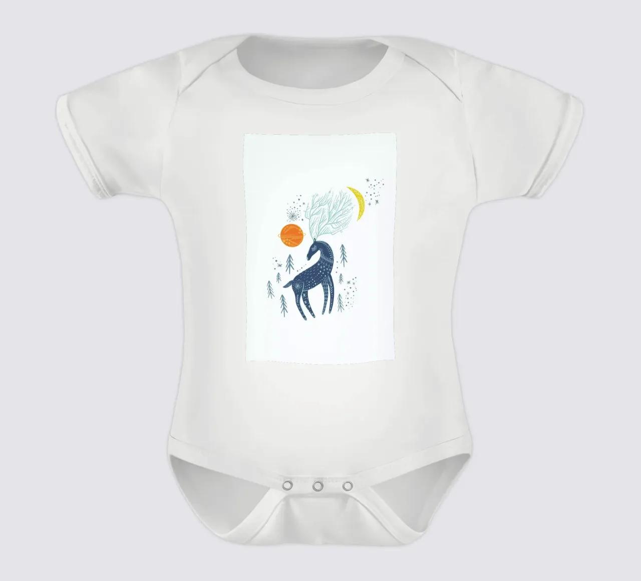 Winter Magic body bébé de Little Flourishes