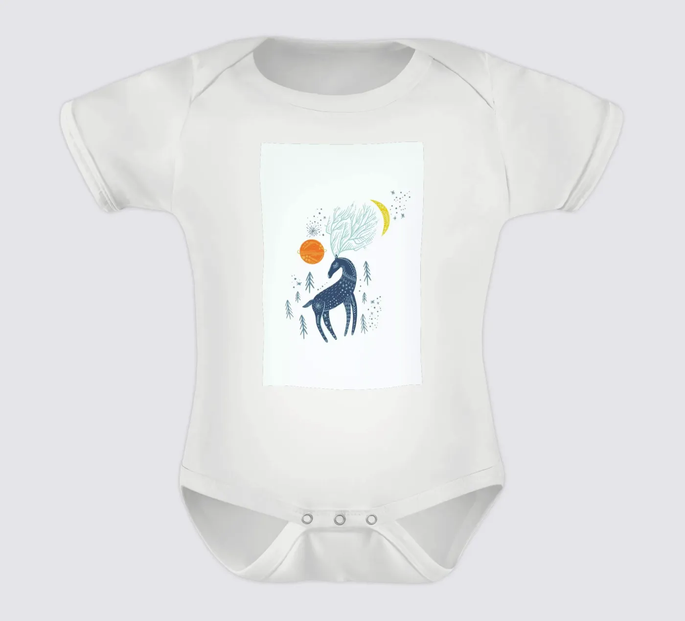 Winter Magic body bébé de Little Flourishes