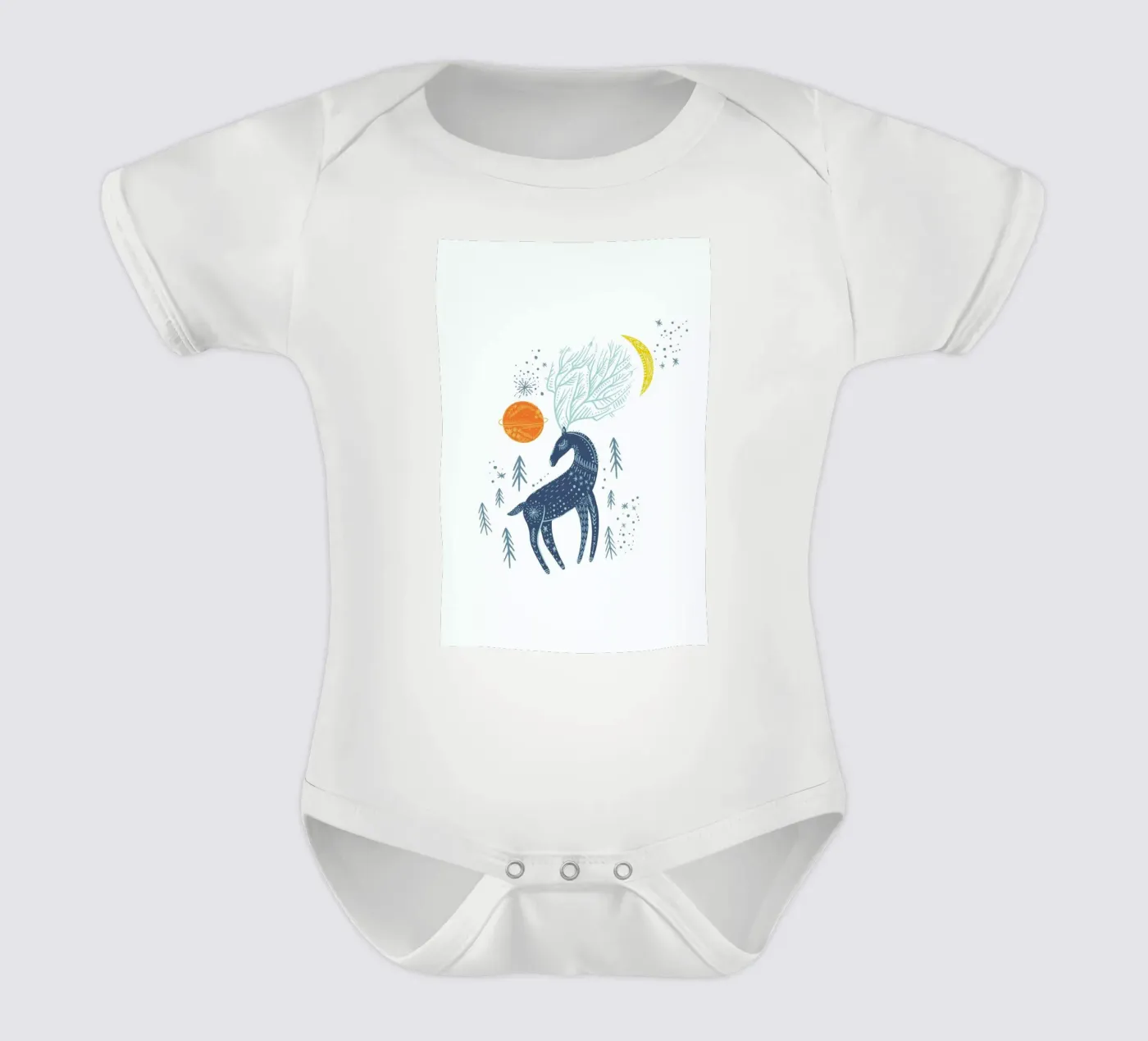 Winter Magic body bébé de Little Flourishes