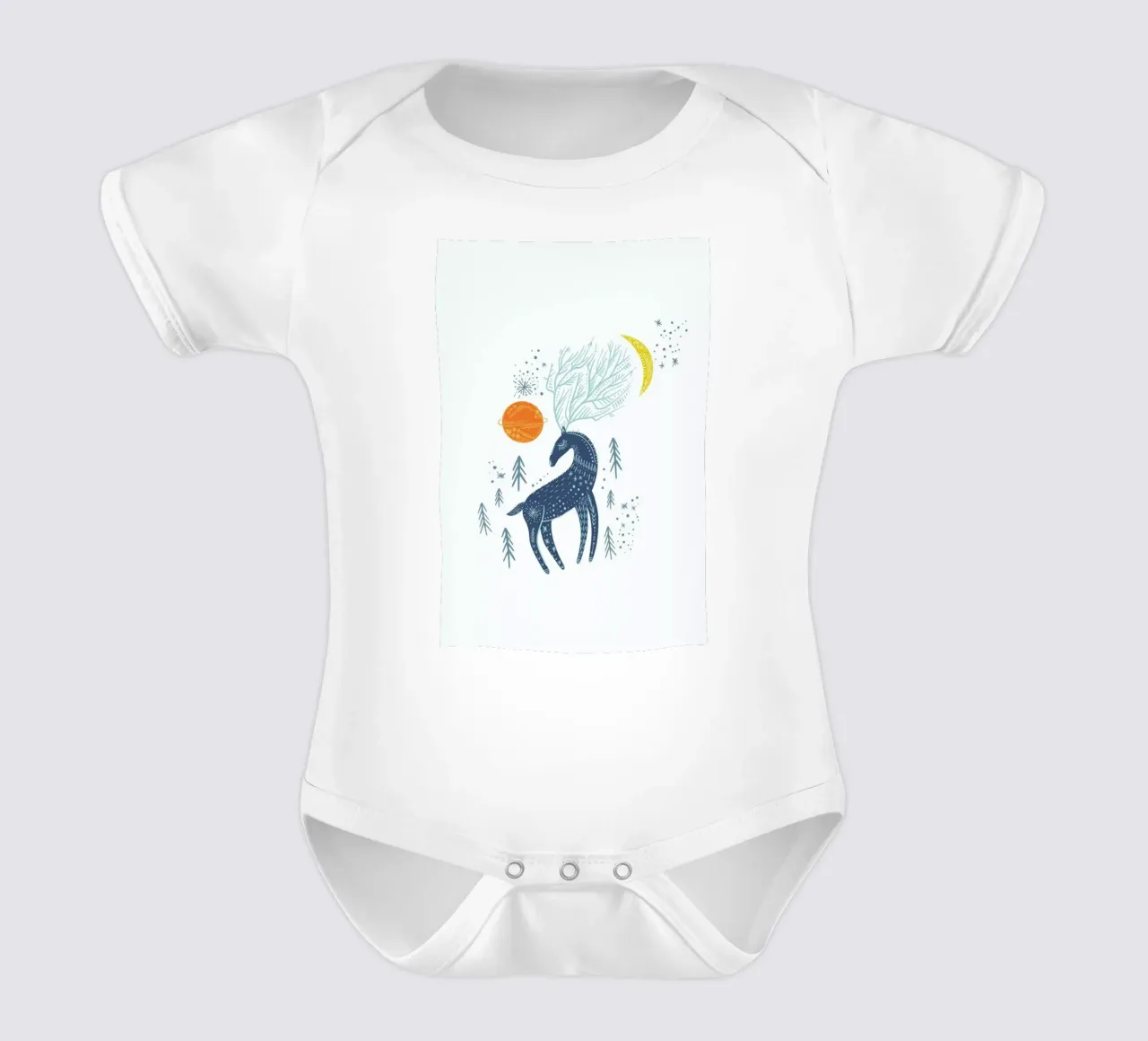 Winter Magic body bébé de Little Flourishes