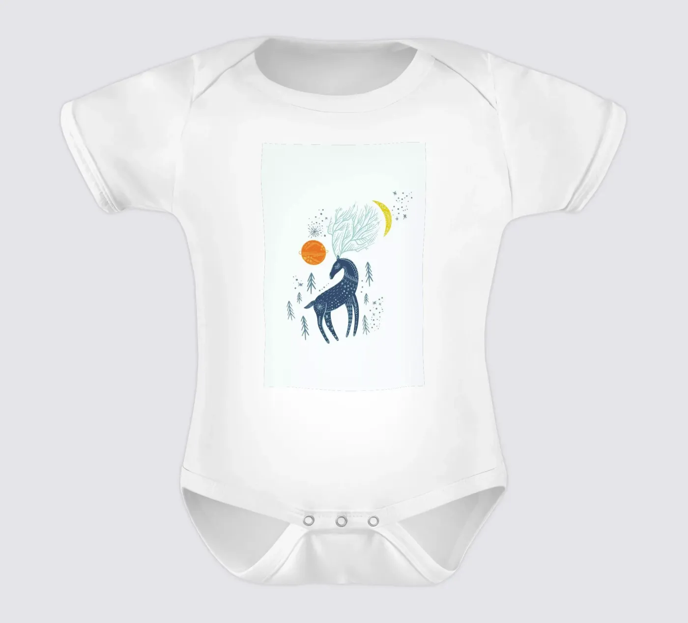 Winter Magic body bébé de Little Flourishes