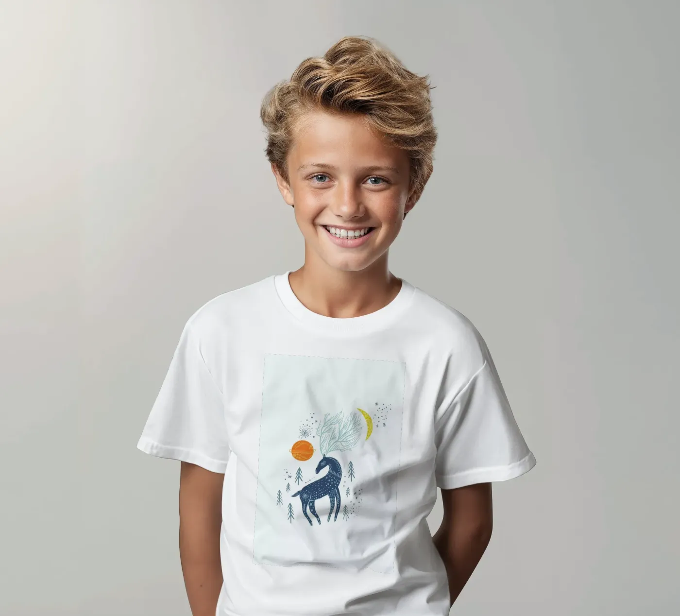 Winter Magic Kinder T-Shirt von Little Flourishes