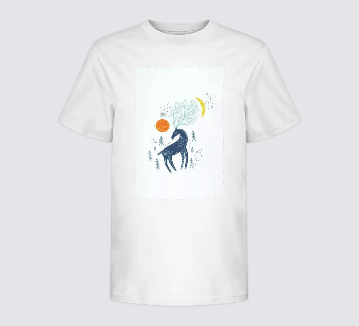 Winter Magic kinder t-shirt van Little Flourishes