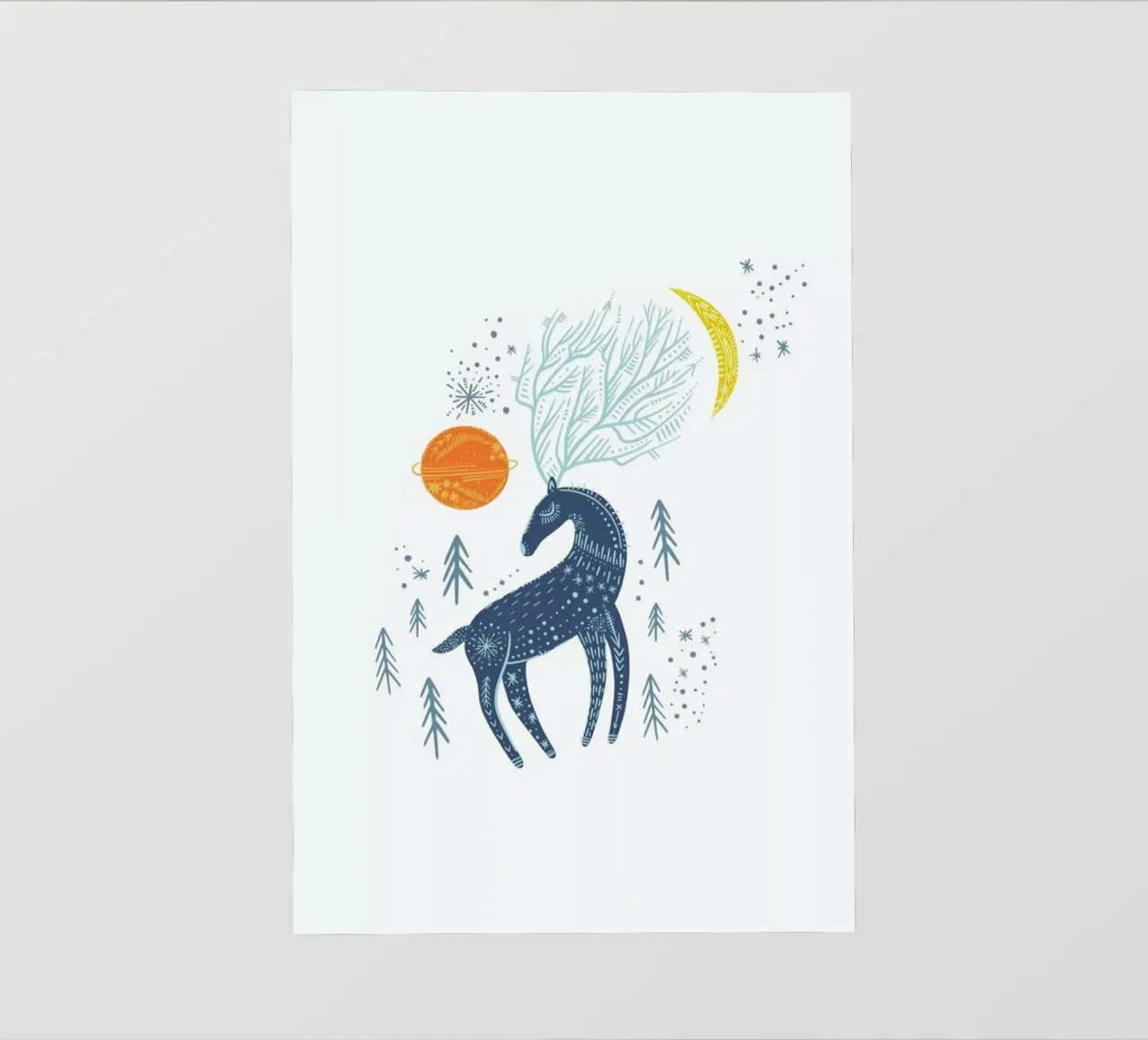 Winter Magic pellicola backlit da Little Flourishes