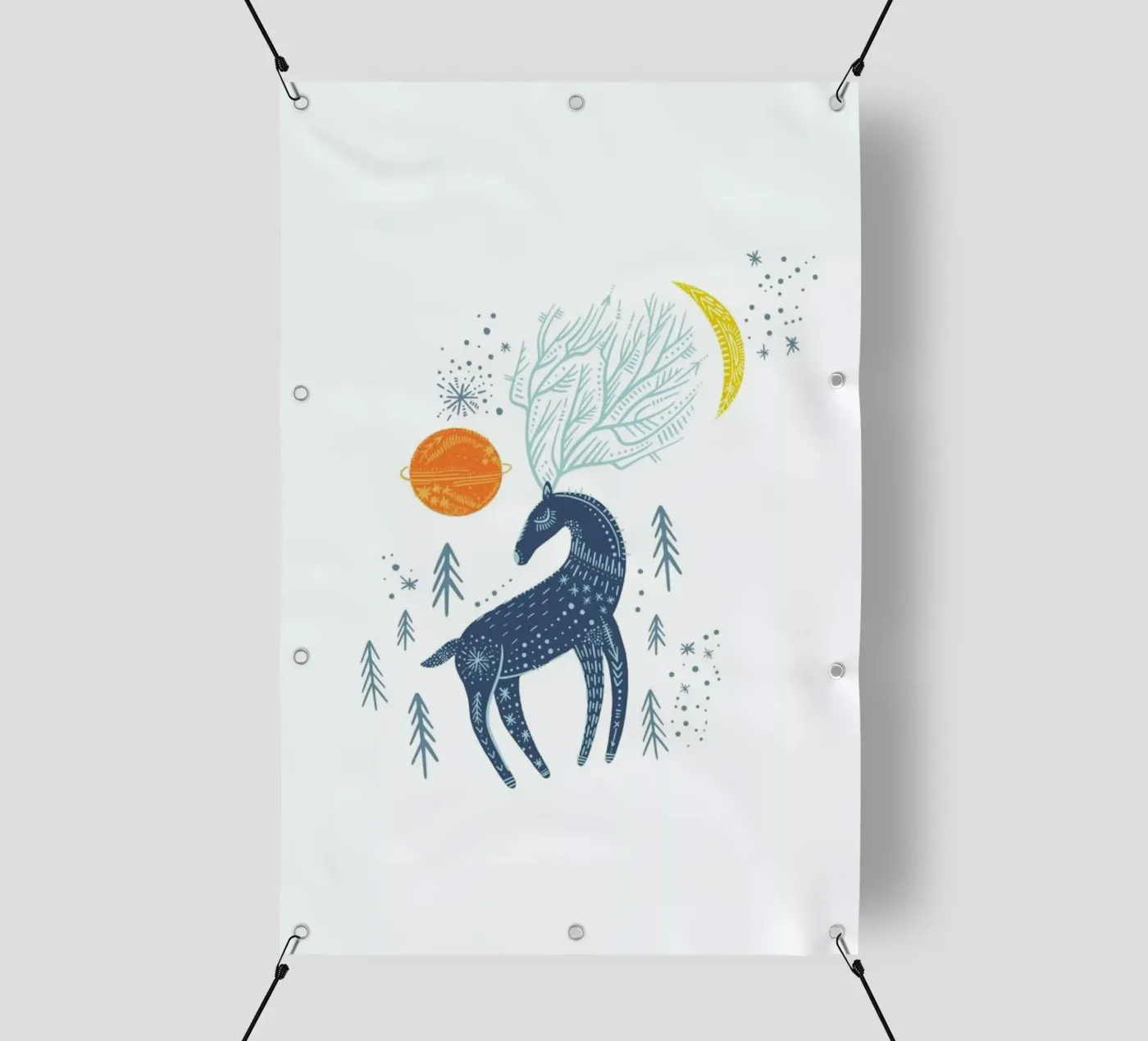 Winter Magic PVC Plane von Little Flourishes