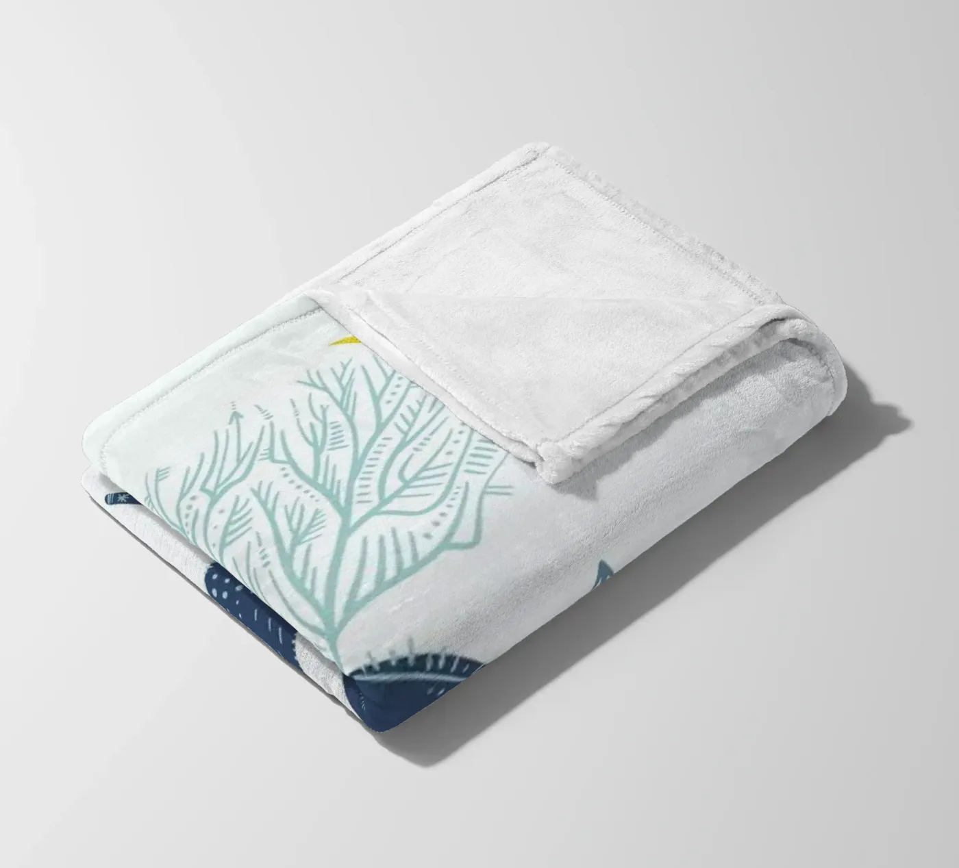 Winter Magic fleece blanket by Little Flourishes