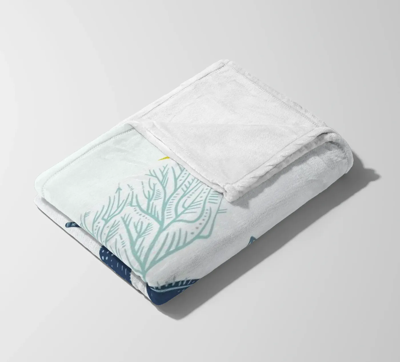Winter Magic fleece blanket by Little Flourishes
