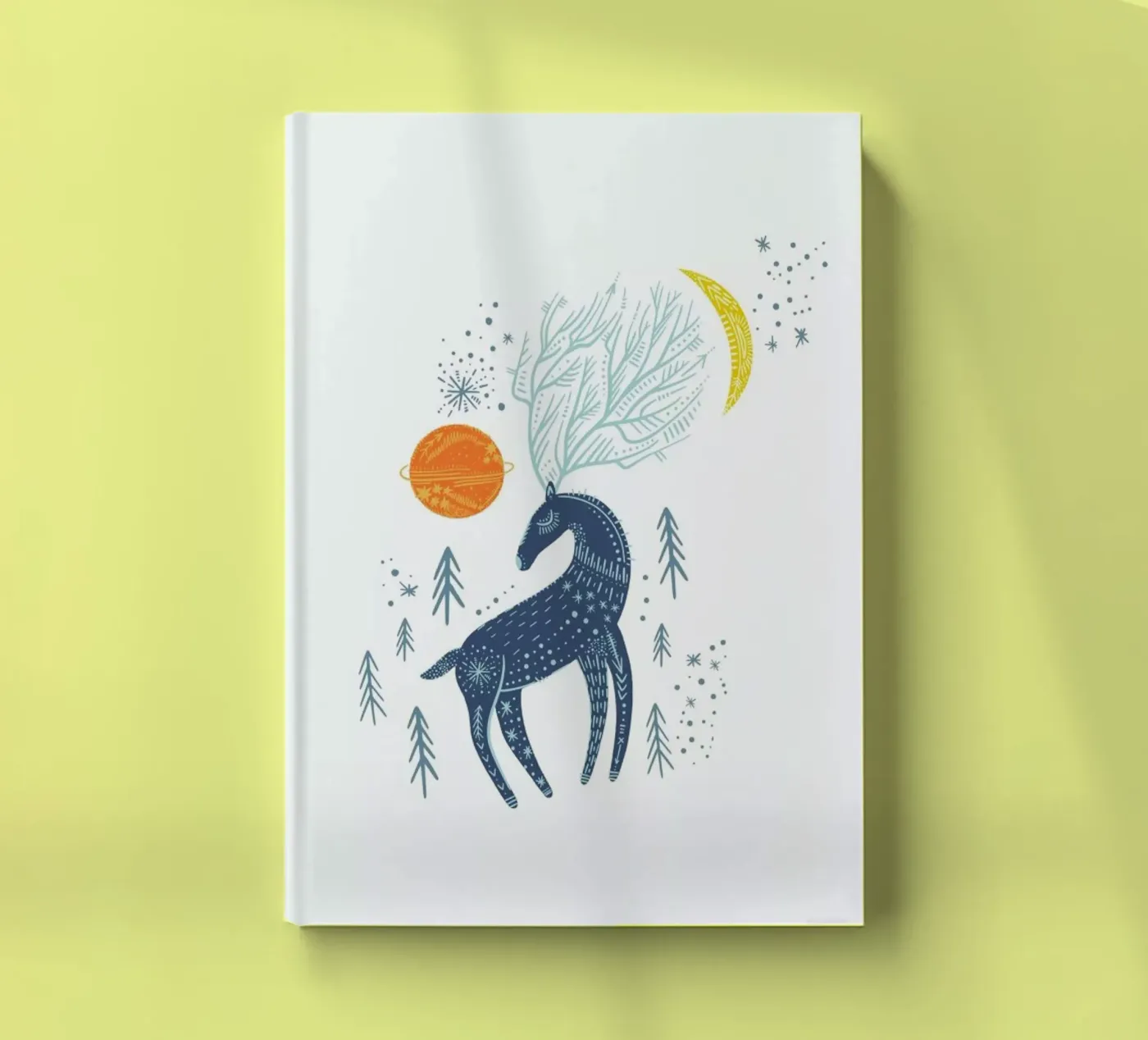 Winter Magic notebook by Little Flourishes