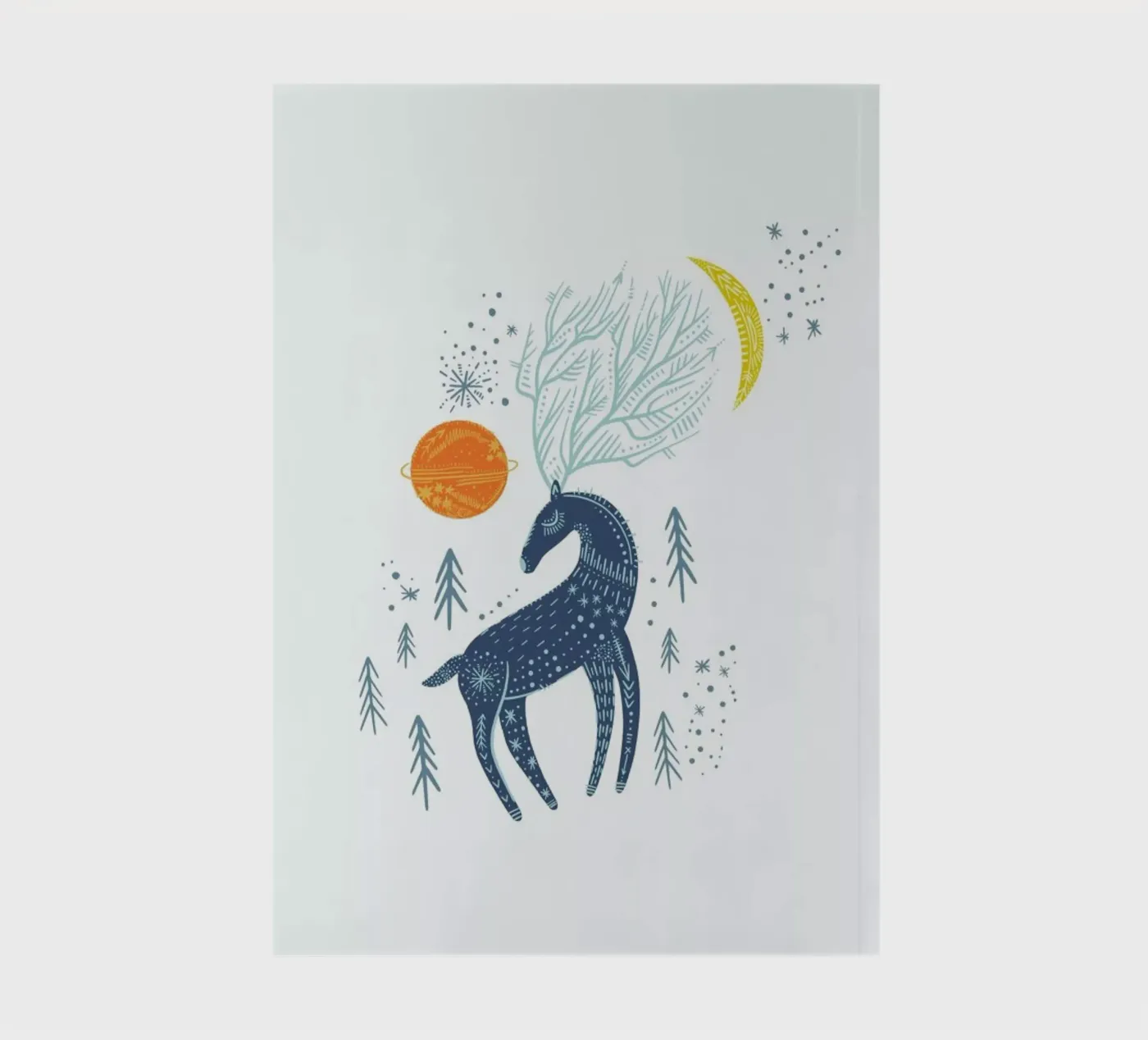 Winter Magic notebook by Little Flourishes