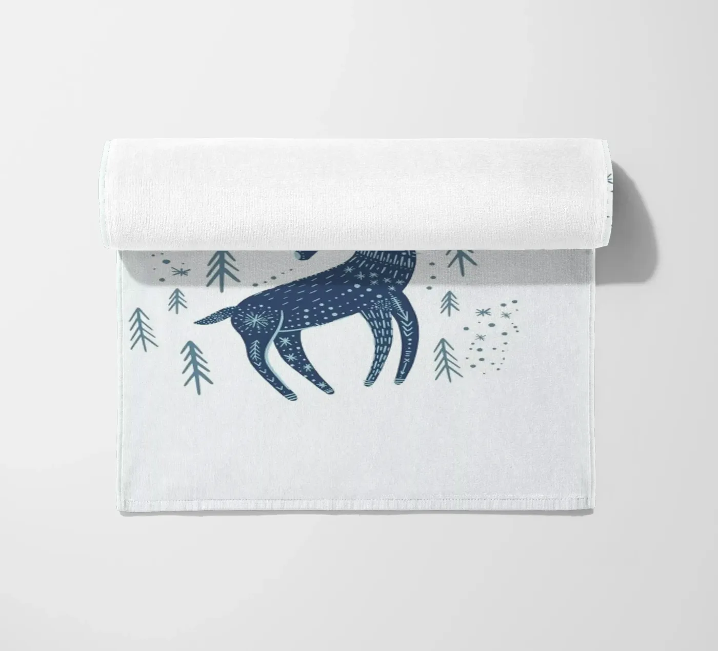 Winter Magic beach towel by Little Flourishes