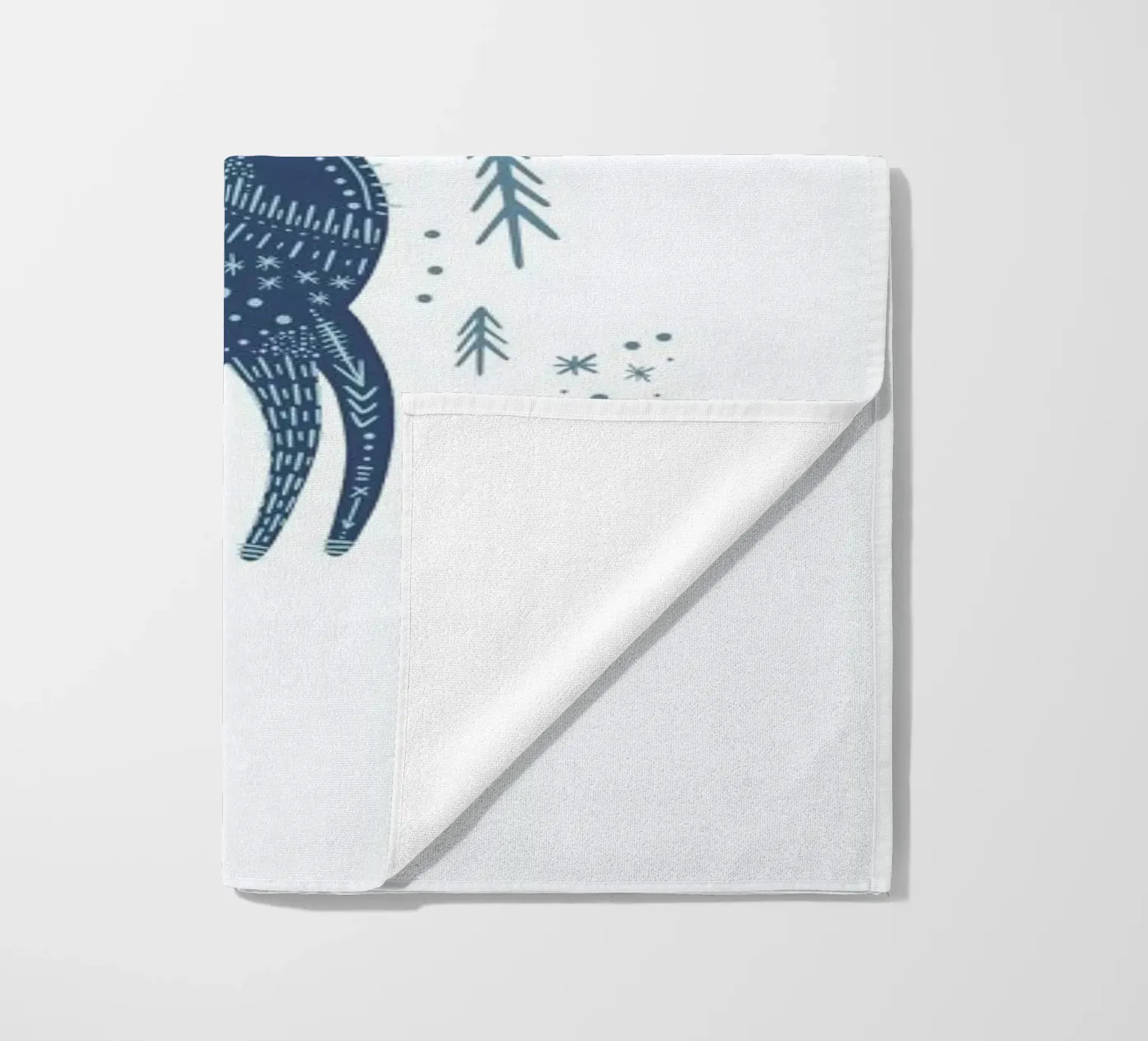 Winter Magic beach towel by Little Flourishes