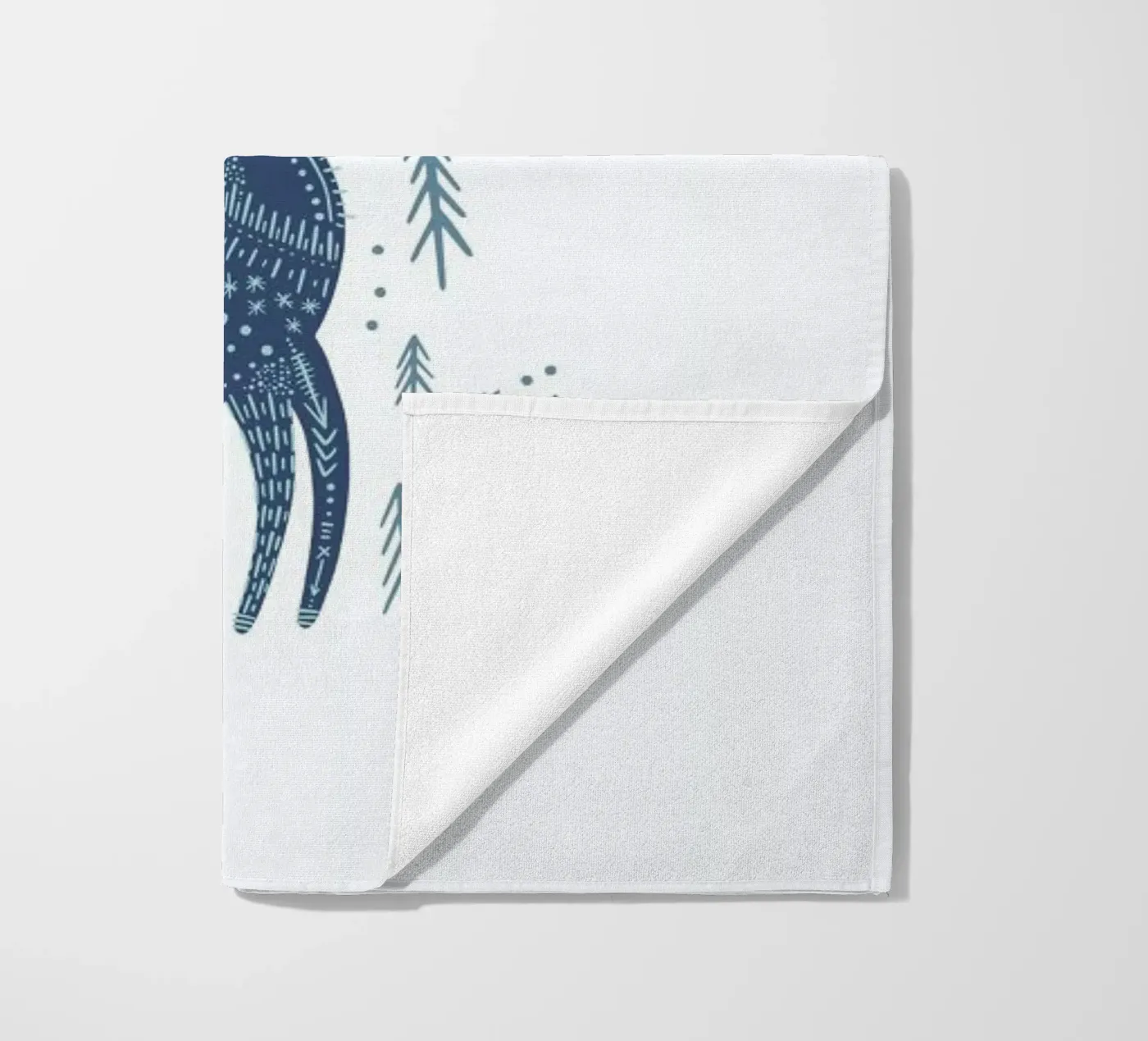 Winter Magic beach towel by Little Flourishes